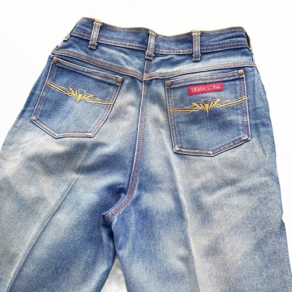 1980s Vintage Braxton Stretch Jeans